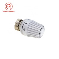 15mm Angle White Liquid Control Automatic Thermostatic Radiator Valve (TRV)